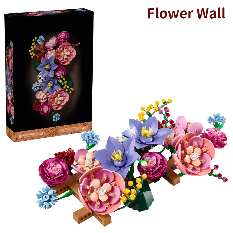 Collectible & Vintage Dolls For Halloween - 2026NEW 11503 879pcs Botanical Flowers Ornament