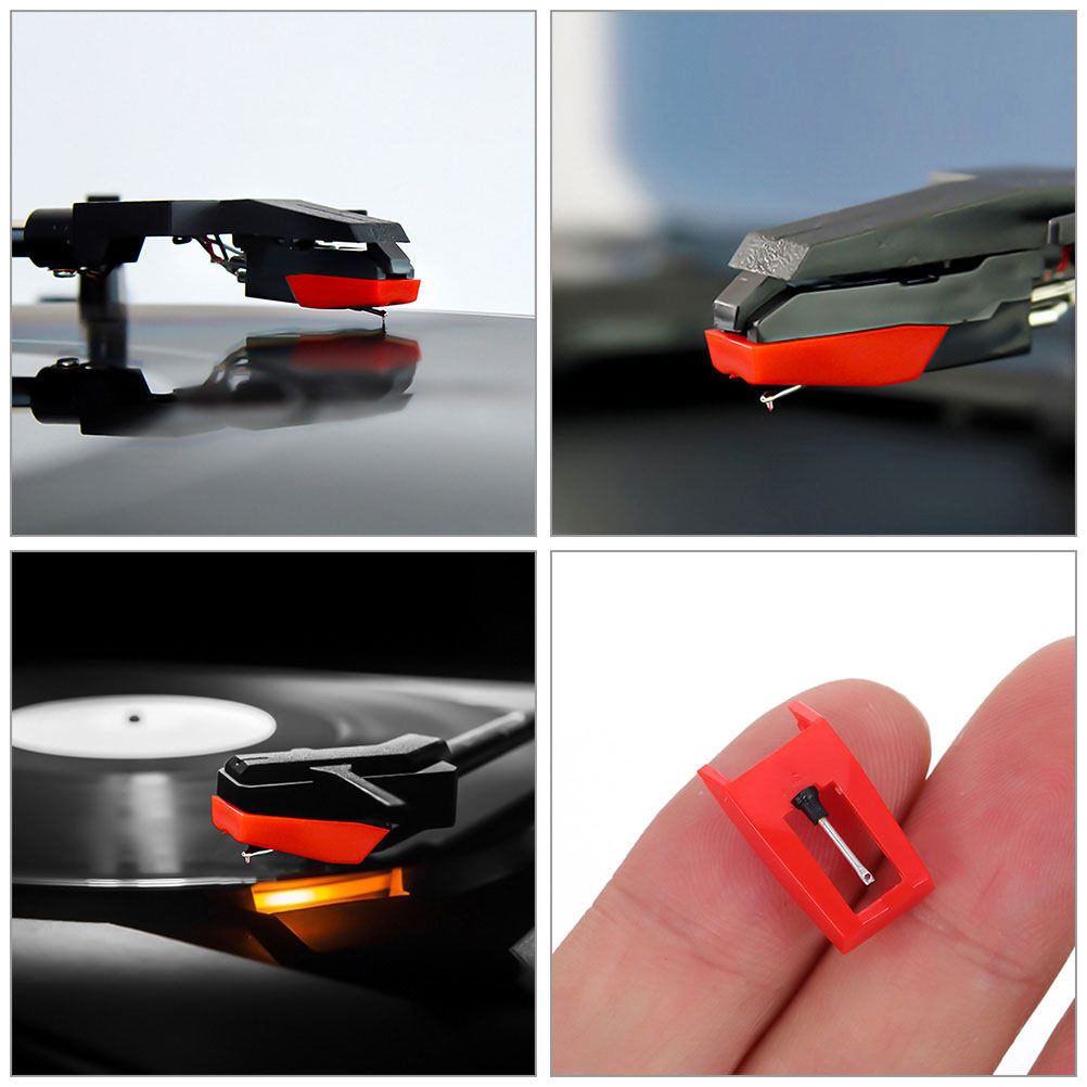 Record Player Needle - 2Pcs Record Player Stylus Needle Replacement