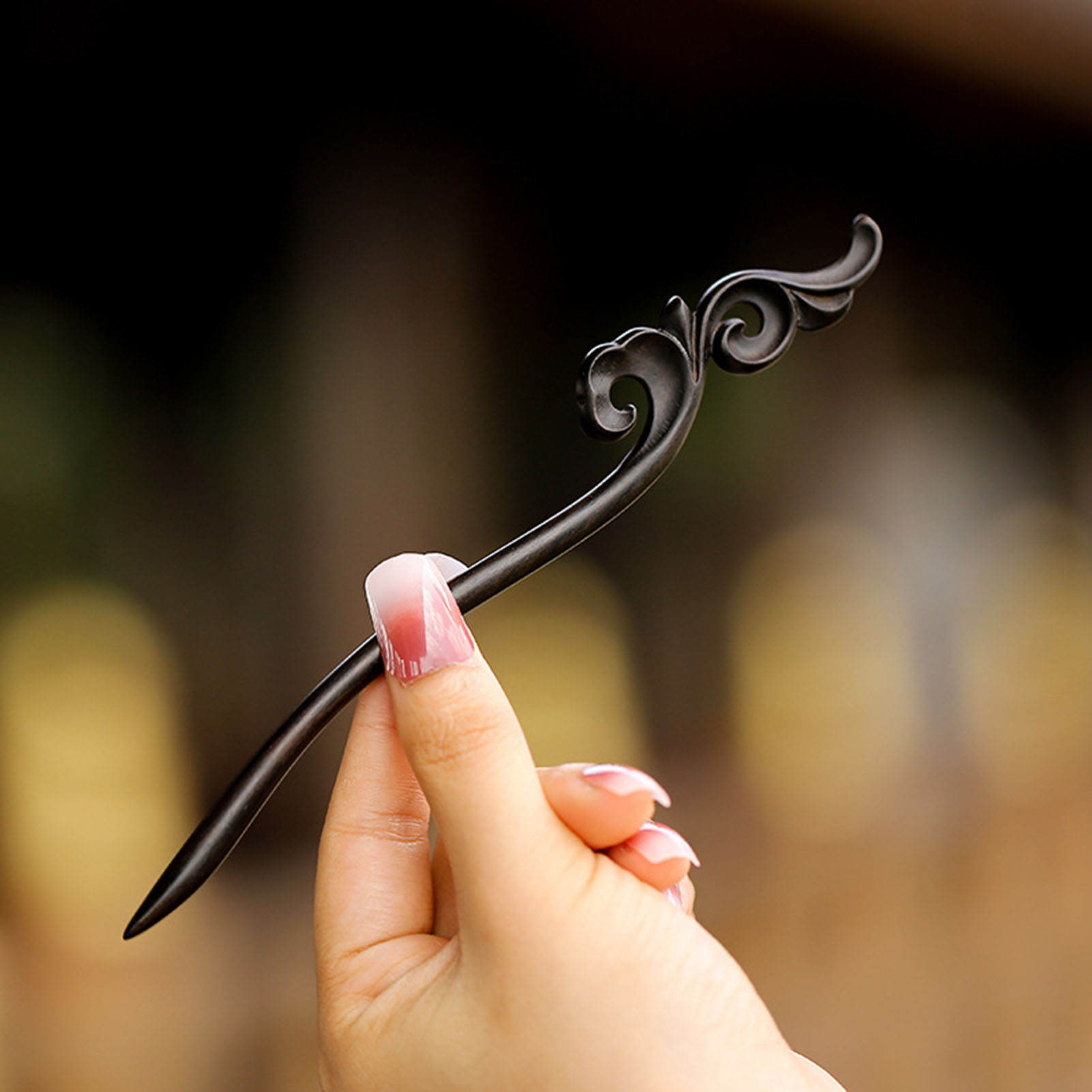 Chinese Style Hair Stick Minim – Vintage Collectible Item recenzja i cena