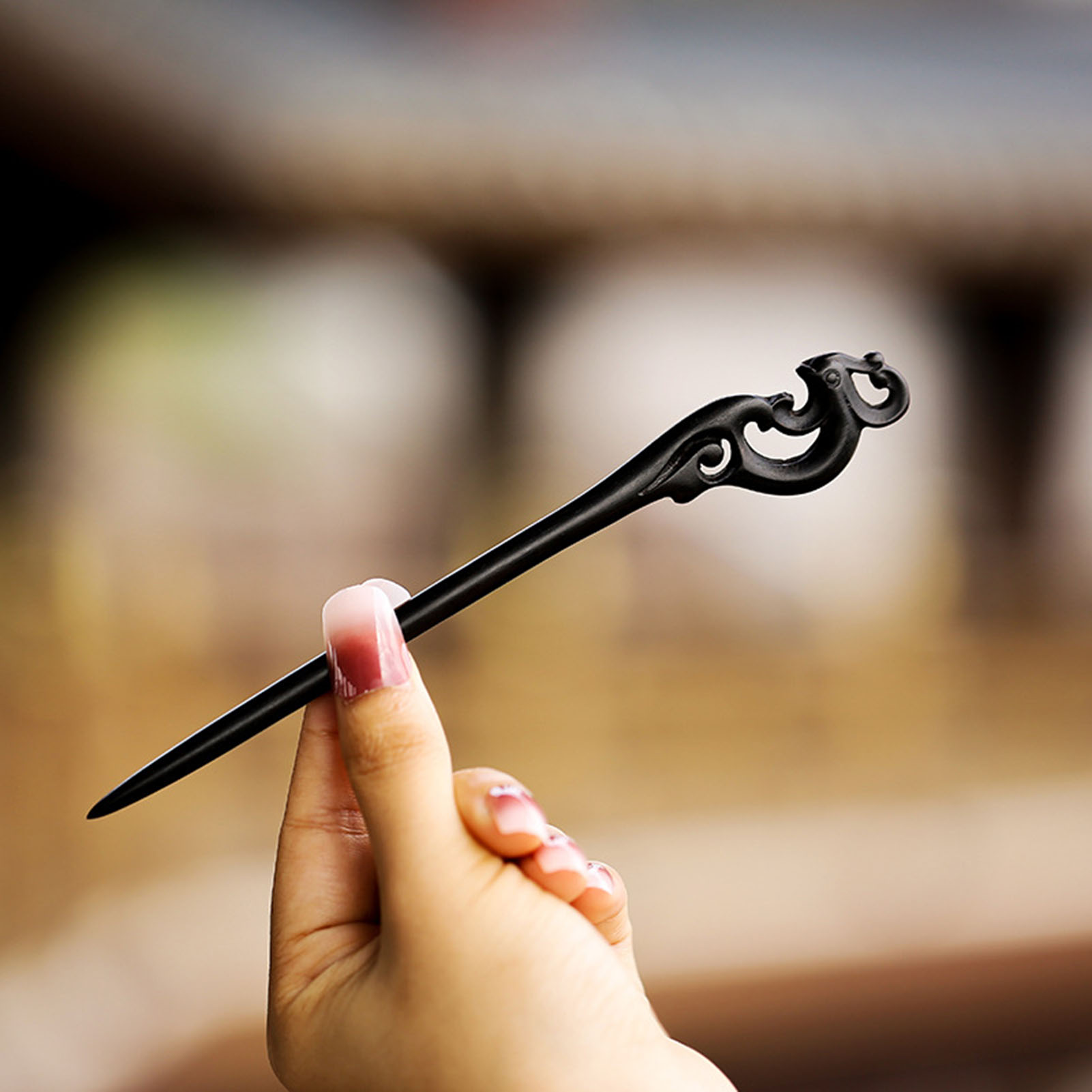 Chinese Style Hair Stick Minim – Vintage Collectible Item recenzja i cena