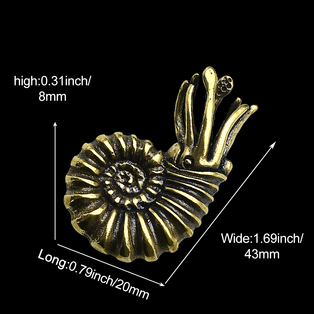 Vintage Brass Nautilus Shell F – Vintage Collectible Christmas Ornaments recenzja i cena