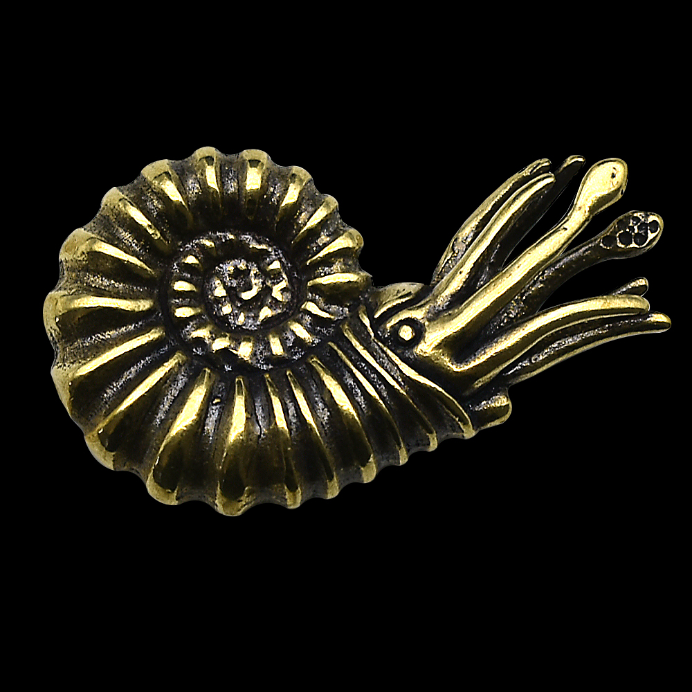 Vintage Brass Nautilus Shell F – Vintage Collectible Christmas Ornaments recenzja i cena