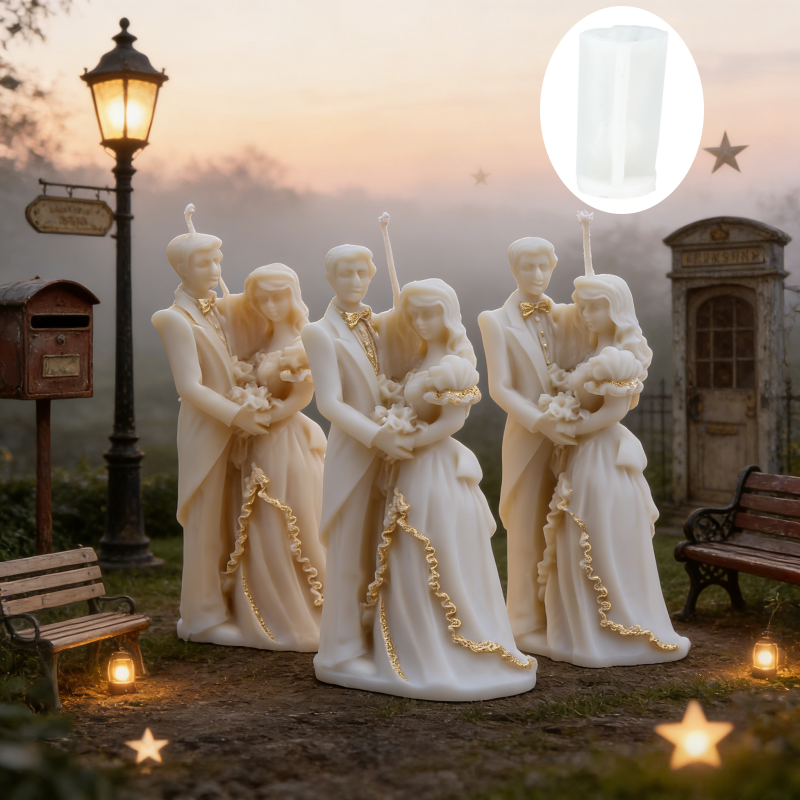 Bride and Groom Silicone Mold  – Vintage Things Collection recenzja i cena