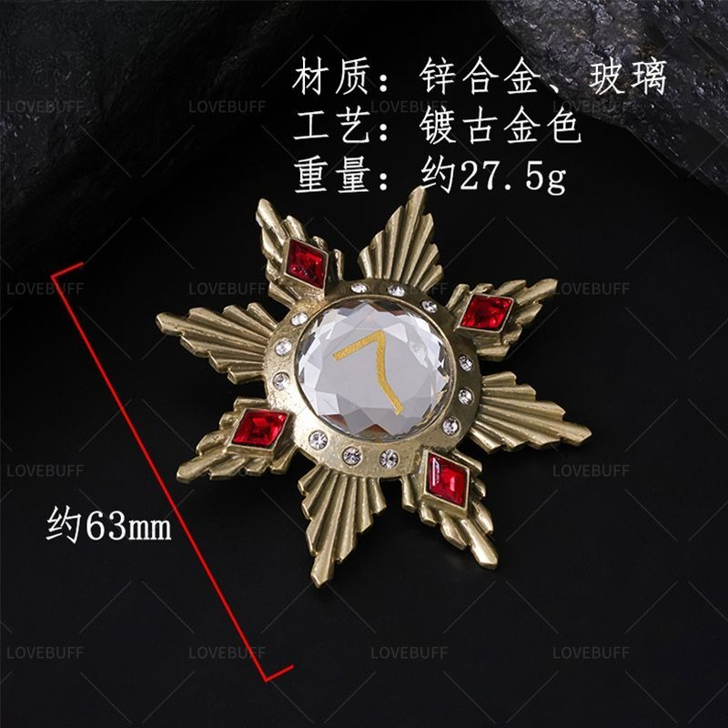 Golden Star Shaped Number 7 Br – Vintage Collectible Pins recenzja i cena