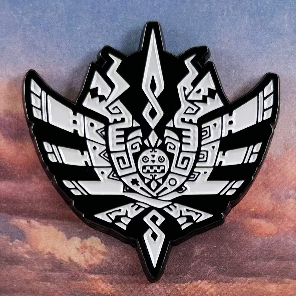 MH4 Monster Hunter-4 Logo Badg – Vintage Collectible Pins recenzja i cena