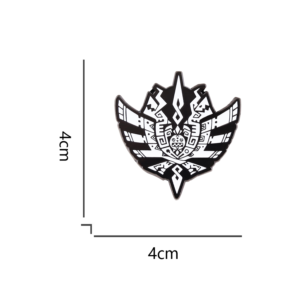 MH4 Monster Hunter-4 Logo Badg – Vintage Collectible Pins recenzja i cena