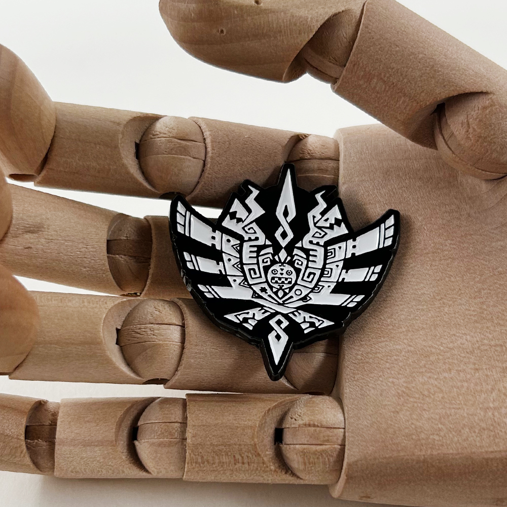 MH4 Monster Hunter-4 Logo Badg – Vintage Collectible Pins recenzja i cena