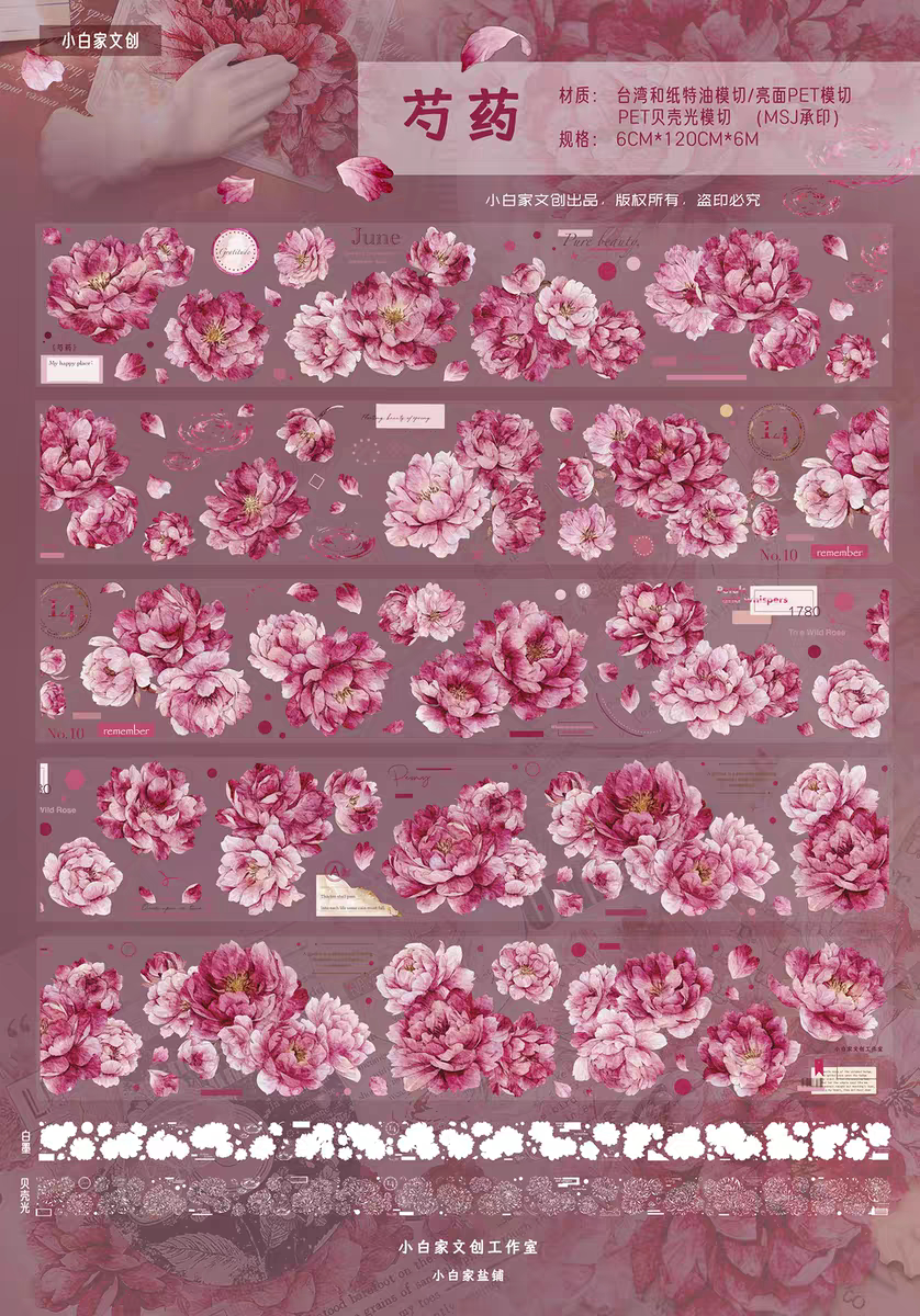 XBJ Washi Pet Tape 1 Loop Samp – Vintage Things Collection recenzja i cena