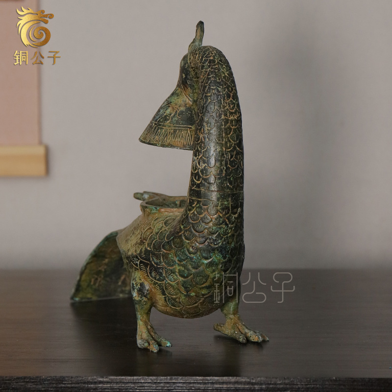 Long-Tailed Phoenix Bird Lamp  – Collectible Vintage Lamps recenzja i cena