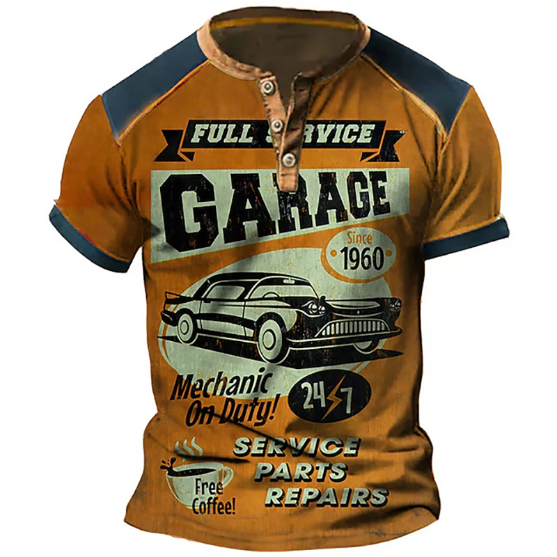 Car Graphic 3D Print Vintage H – Vintage Collectible Buttons recenzja i cena