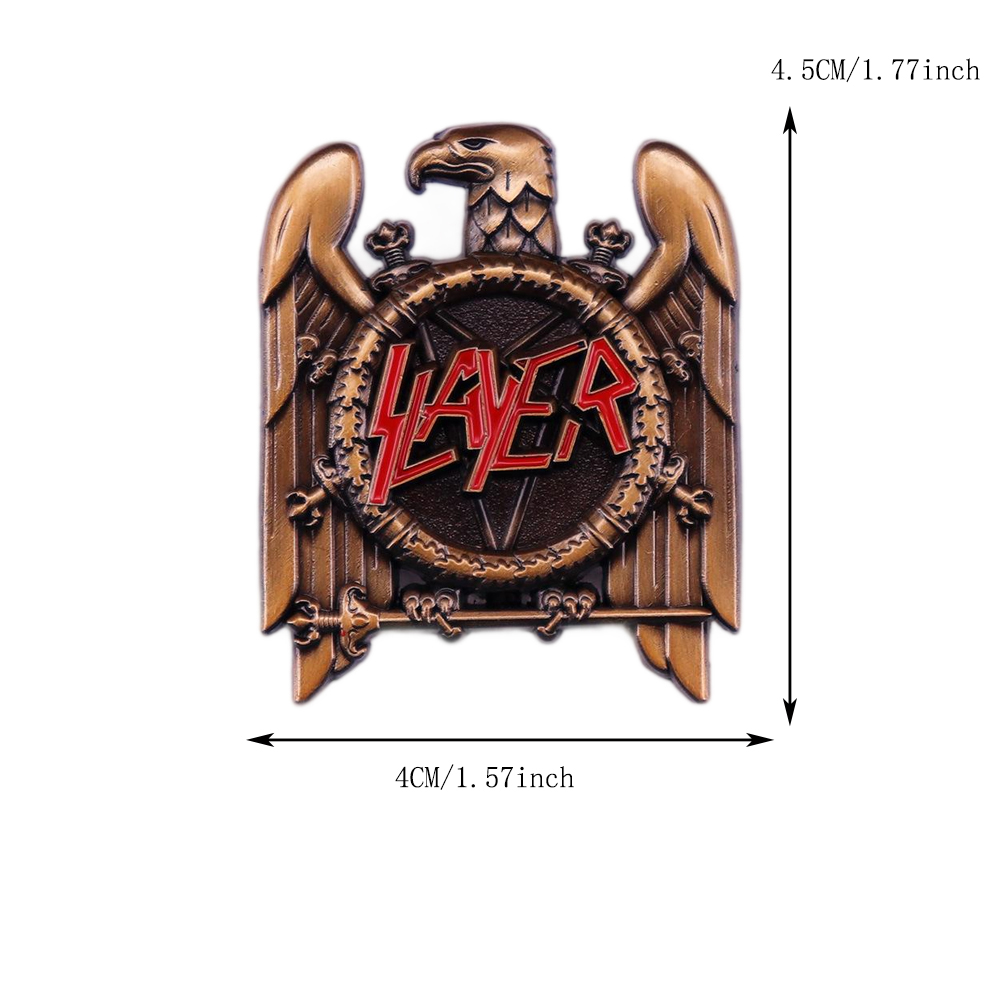 1pc Retro Heavy Metal Band Pop – Vintage Collectible Pins recenzja i cena