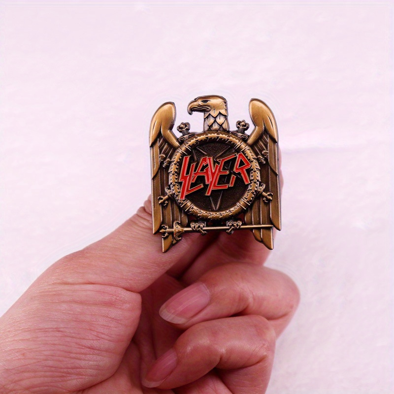 1pc Retro Heavy Metal Band Pop – Vintage Collectible Pins recenzja i cena