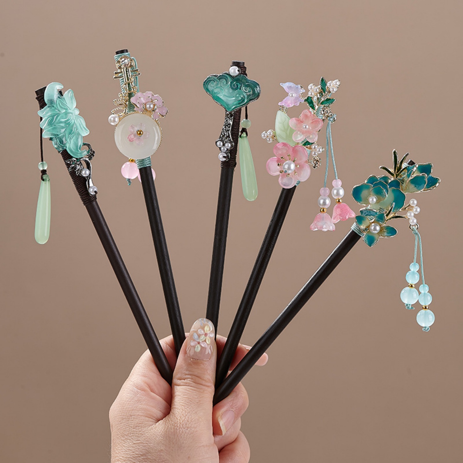 Vintage Flower Hairpin For Wom – Vintage Collectible Item recenzja i cena