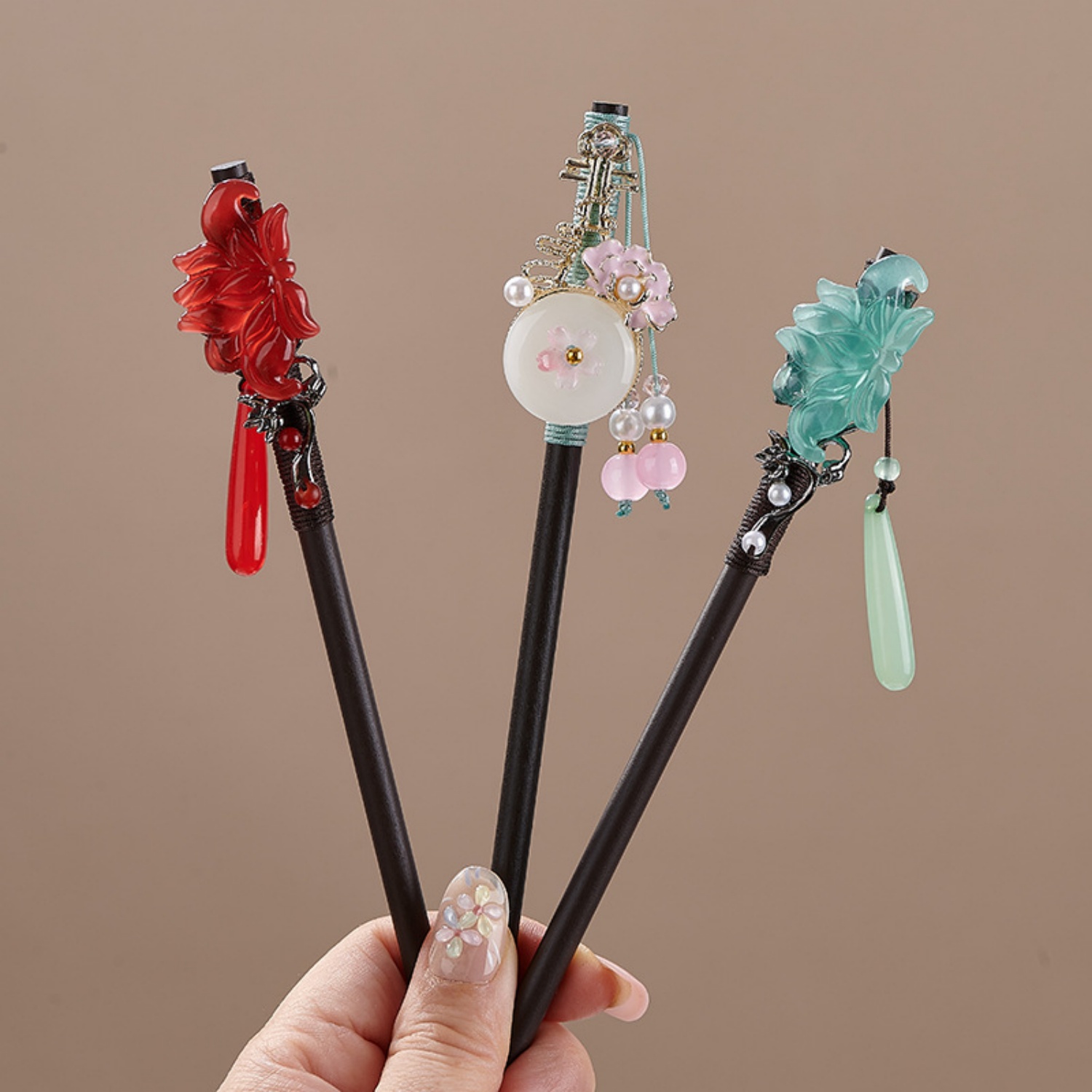Vintage Flower Hairpin For Wom – Vintage Collectible Item recenzja i cena