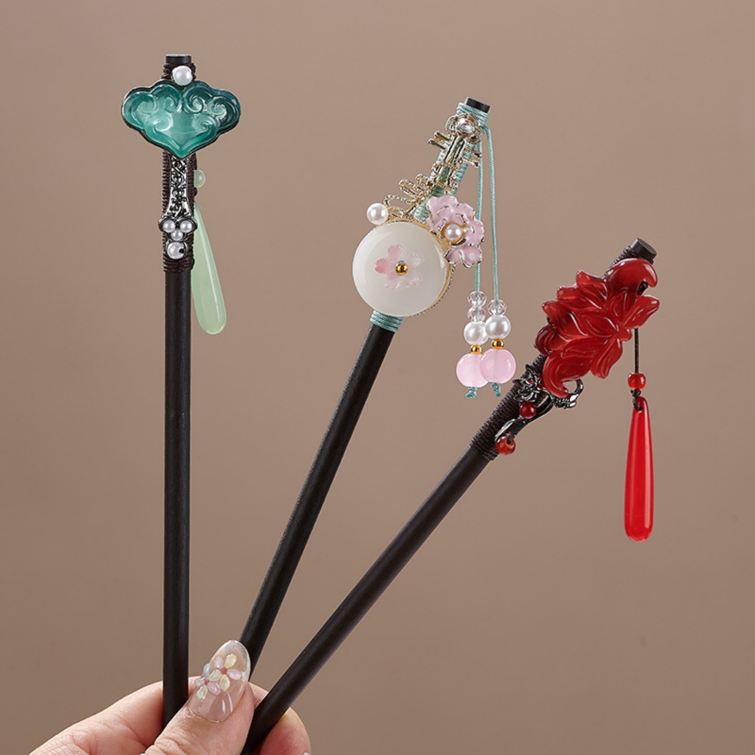 Vintage Flower Hairpin For Wom – Vintage Collectible Item recenzja i cena