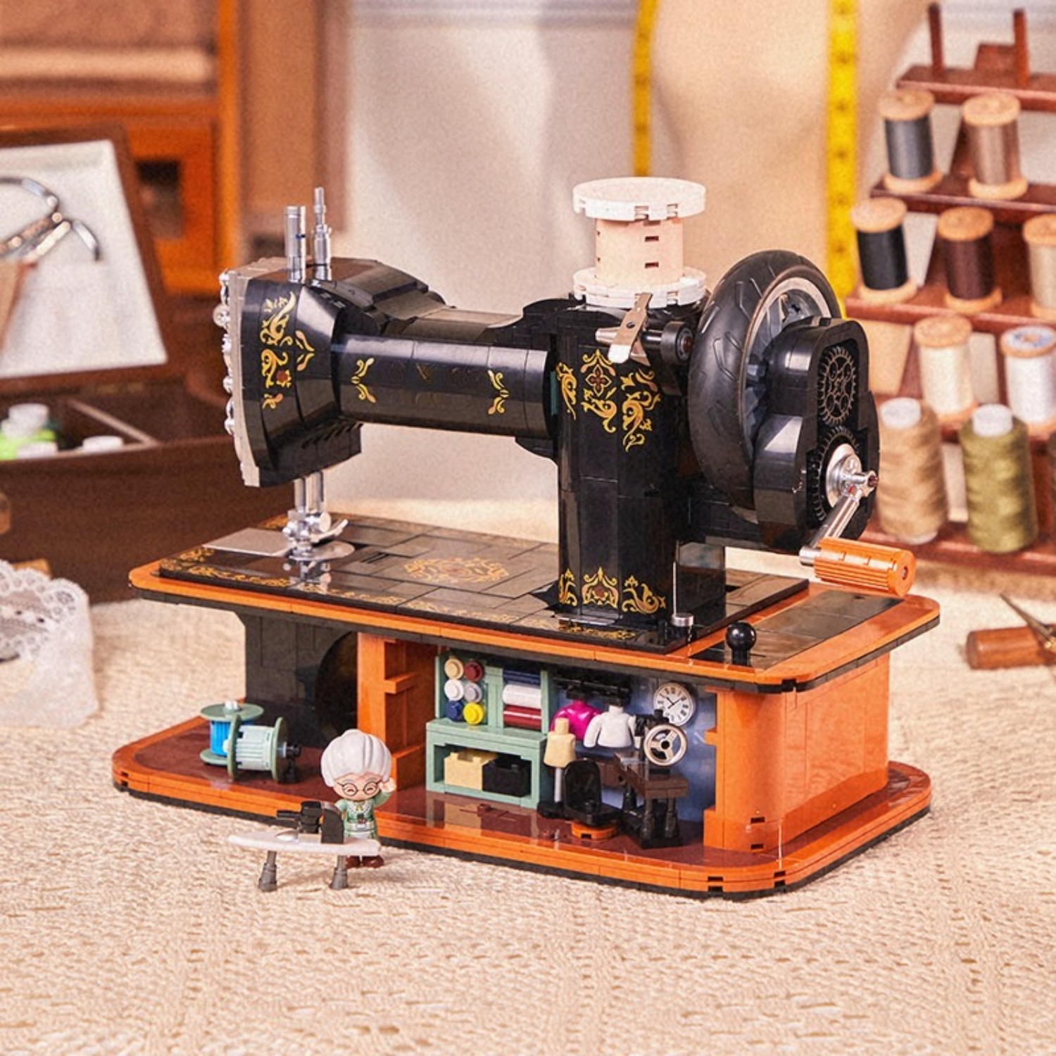 Vintage Hand Crank Sewing Mach – Vintage Collectible Shop recenzja i cena