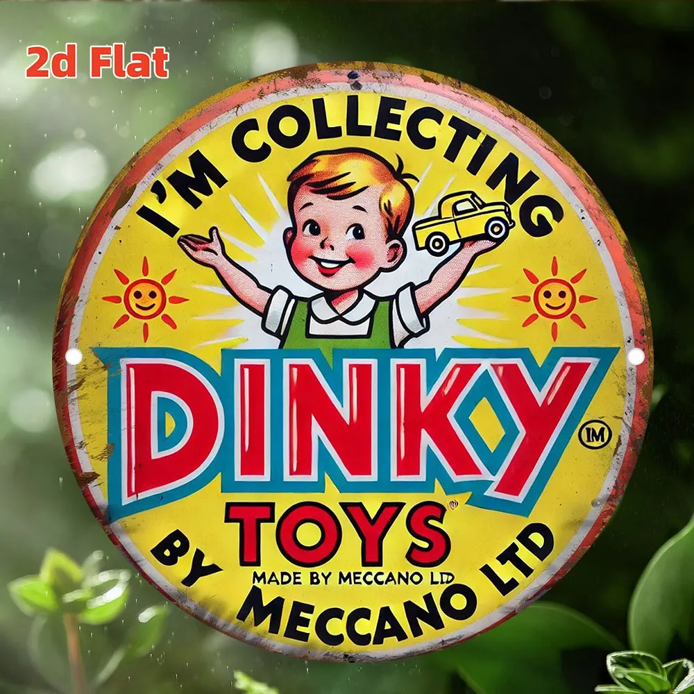 High Definition Metal Tin Sign – Vintage Toys Collector recenzja i cena