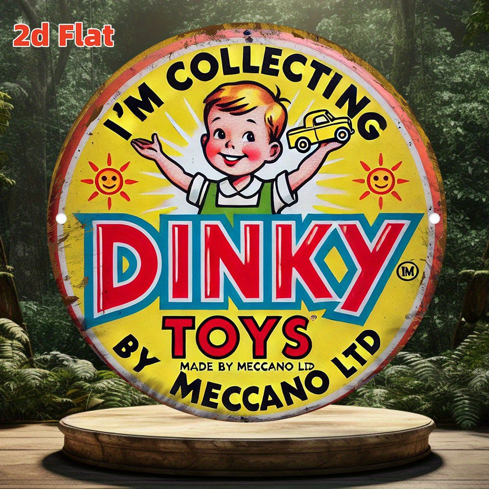 High Definition Metal Tin Sign – Vintage Toys Collector recenzja i cena