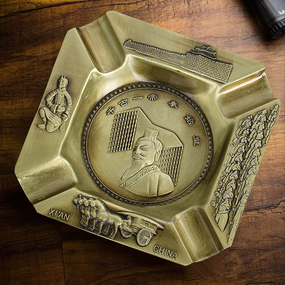 Vintage Zinc Alloy Ashtray Eng – Vintage Collectible Ashtrays recenzja i cena