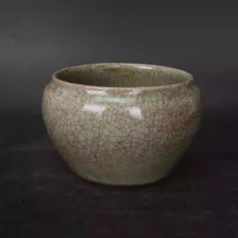 Handmade Ming-Style Crackle Gl – Vintage Collectible Ashtrays recenzja i cena
