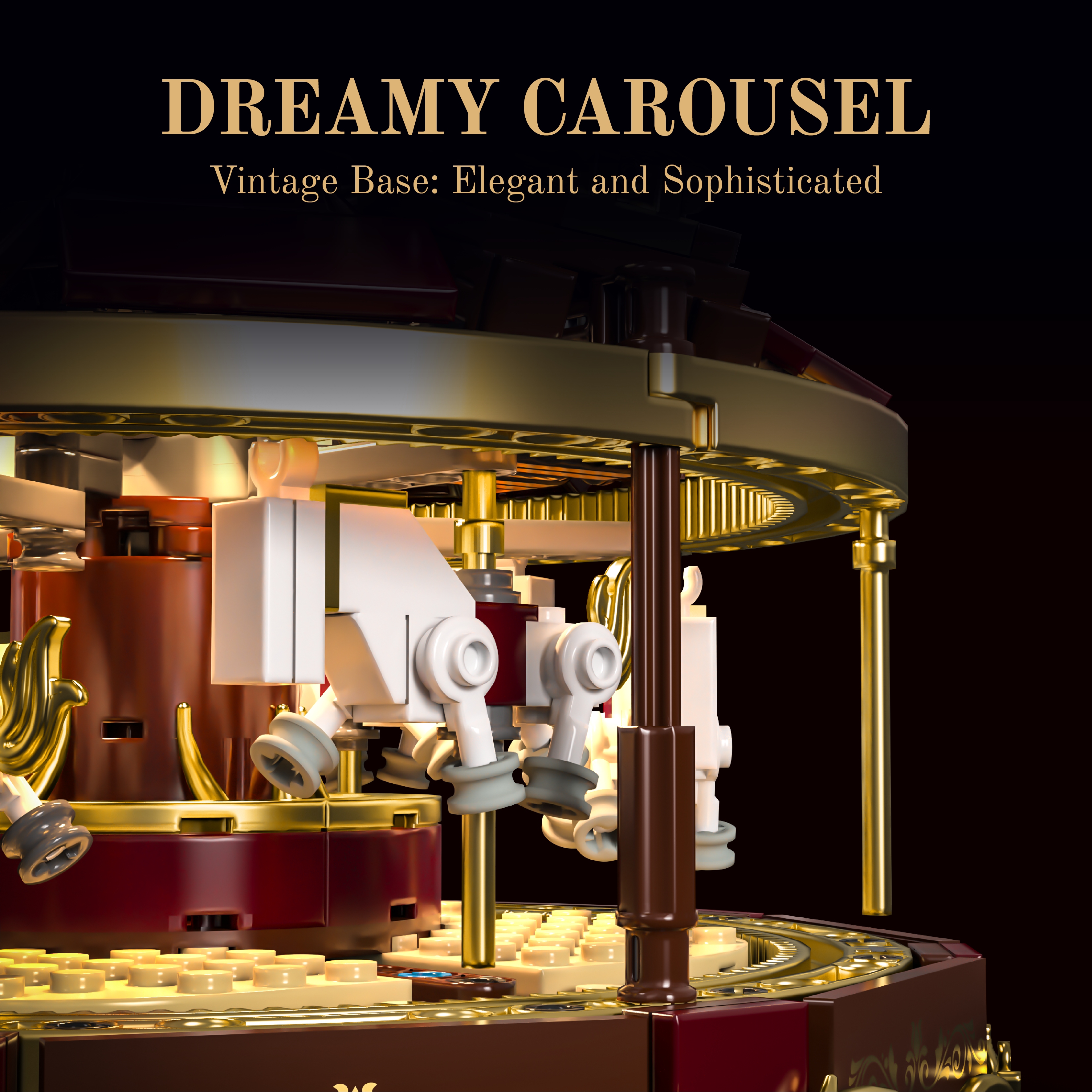 Exquisite Carousel Telephone M – Vintage Toys Collector recenzja i cena