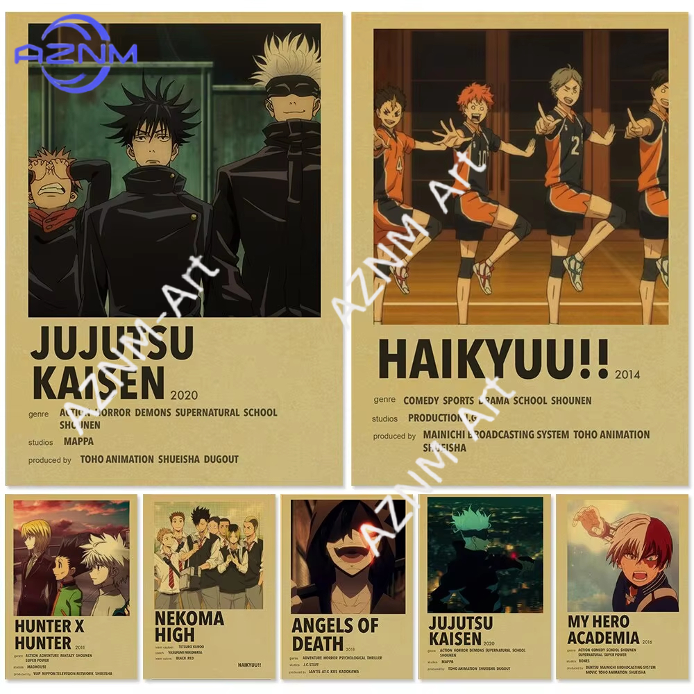1PC ，Vintage Anime Poster Art  – Vintage Collectibles And More recenzja i cena