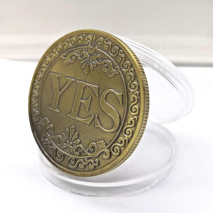 Vintage Floral Embossed Yes No – Vintage Collectible Christmas Ornaments recenzja i cena