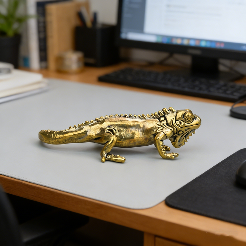 1pc Vintage Brass Lizard Deskt – Vintage Collectible Christmas Ornaments recenzja i cena