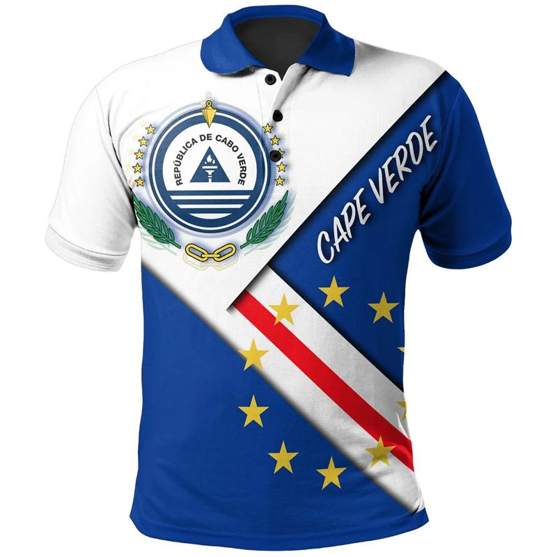 Cabo Verde Flag Map 3D Printed – Vintage Collectible Buttons recenzja i cena