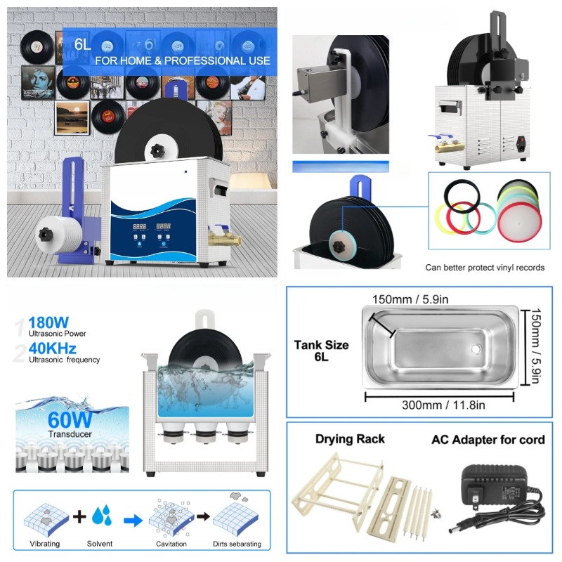 Ultrasonic Cleaner for Vinyl R – Vinyl Record Cleaner recenzja i cena