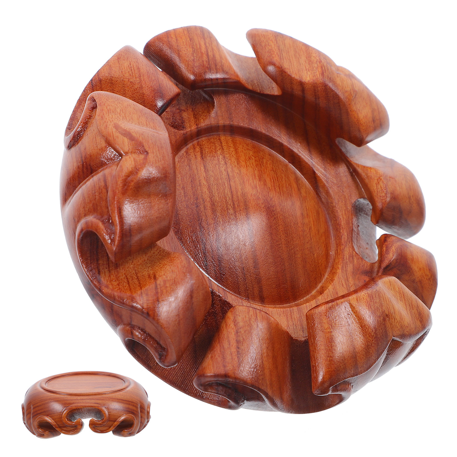 Vintage Carved Wooden Round Di – Collectible Vintage Lamps recenzja i cena
