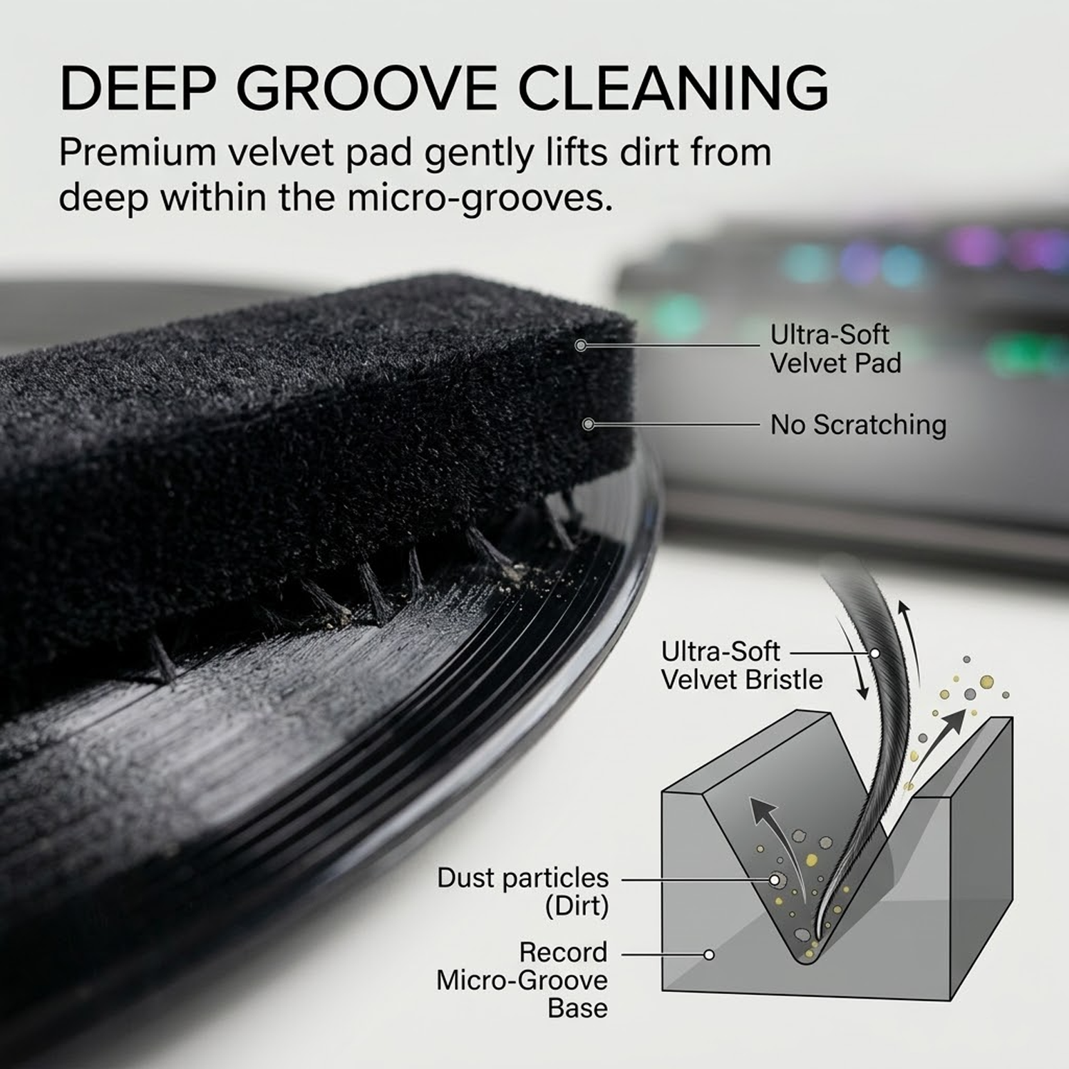 Anti-Static Vinyl Record Clean – Record Player Needle recenzja i cena