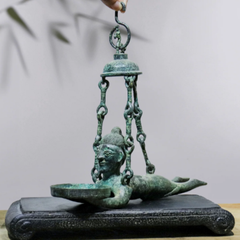 Vintage Bronze Figurative hang – Collectible Vintage Lamps recenzja i cena