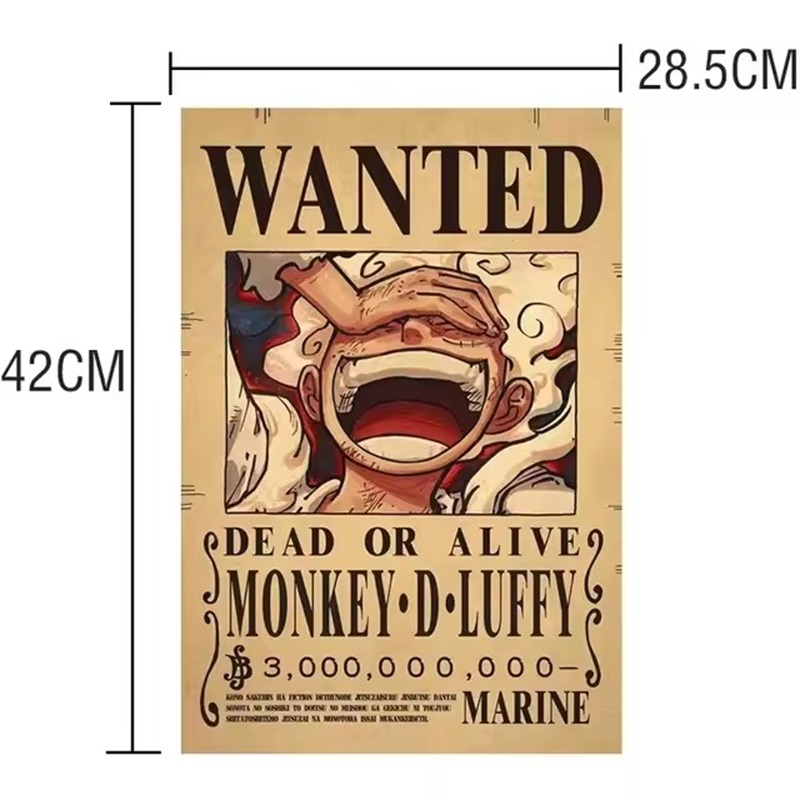 Anime One Piece Bounty Wanted  – Vintage Things Collection recenzja i cena