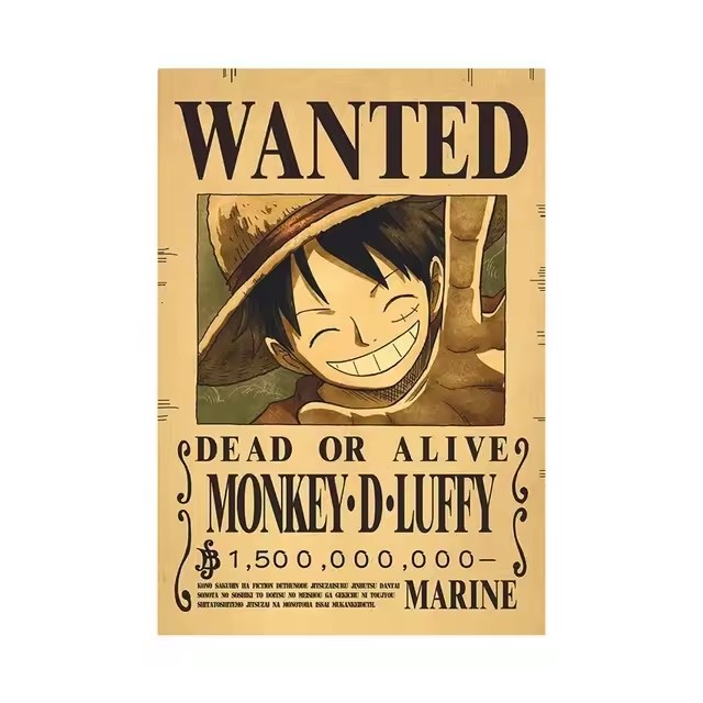 Anime One Piece Bounty Wanted  – Vintage Things Collection recenzja i cena