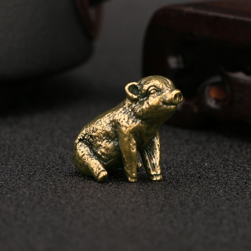 Retro Chinese Zodiac Pig Archa – Vintage Collectible Christmas Ornaments recenzja i cena