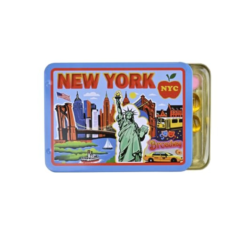 New York Fridge Magnet by, Tin – Collectible & Vintage Dolls For Halloween recenzja i cena