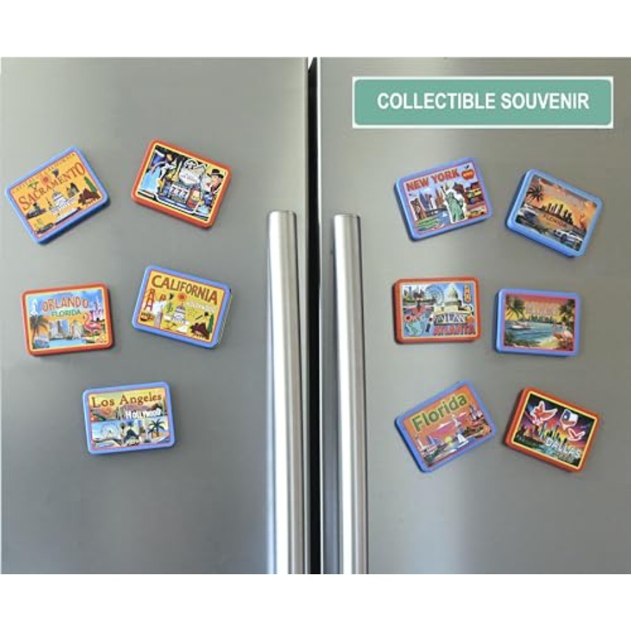 New York Fridge Magnet by, Tin – Collectible & Vintage Dolls For Halloween recenzja i cena