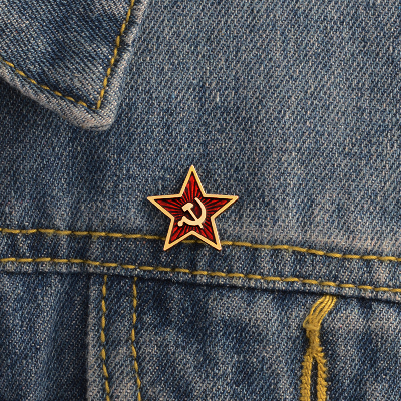 USSR Red Star Badge Lapel Pins – Vintage Collectible Pins recenzja i cena