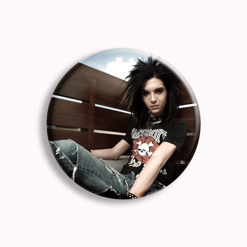 Rock Band Tokio Hotel Kaulitz  – Vintage Collectible Buttons recenzja i cena