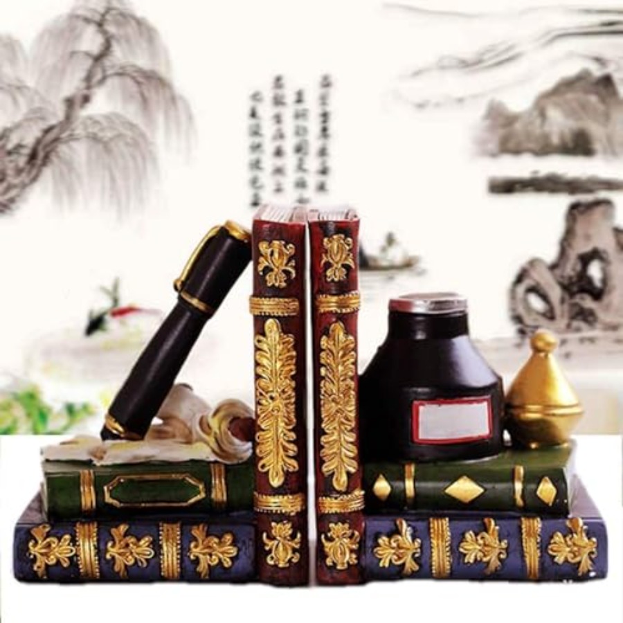 25389 Bookends Antiques Pen In – Collectible Vintage Lamps recenzja i cena