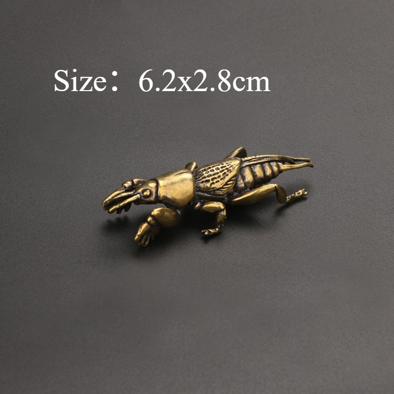 1 PC Solid Brass Carved Mini I – Vintage Collectible Christmas Ornaments recenzja i cena