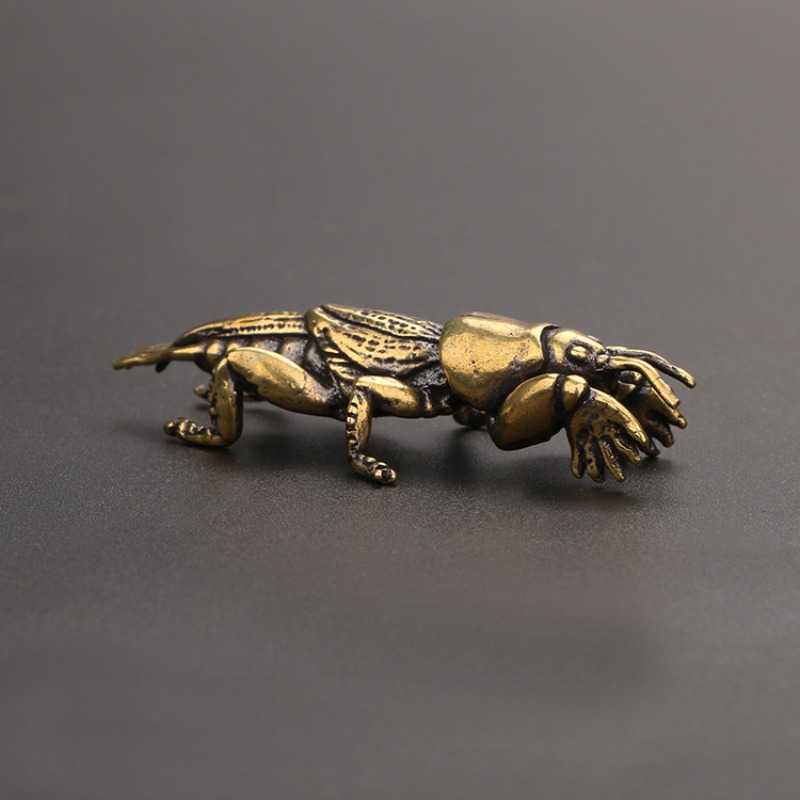 1 PC Solid Brass Carved Mini I – Vintage Collectible Christmas Ornaments recenzja i cena