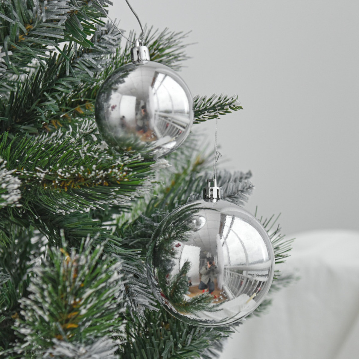 Christmas Ball Ornaments Silve – Vintage Collectible Christmas Ornaments recenzja i cena