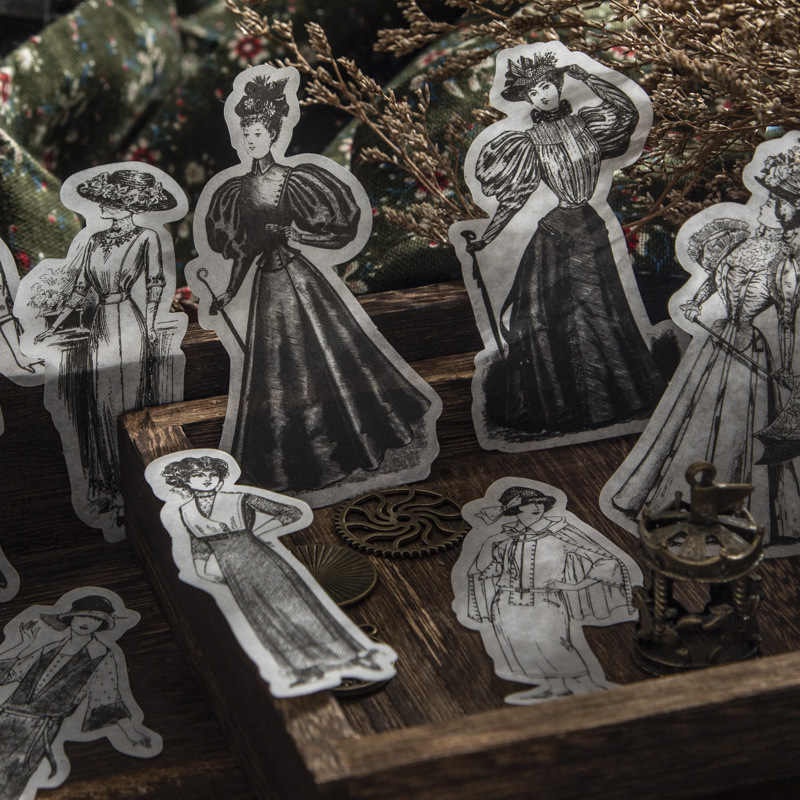 1pack/100pcs Vintage Black Whi – Vintage Things Collection recenzja i cena