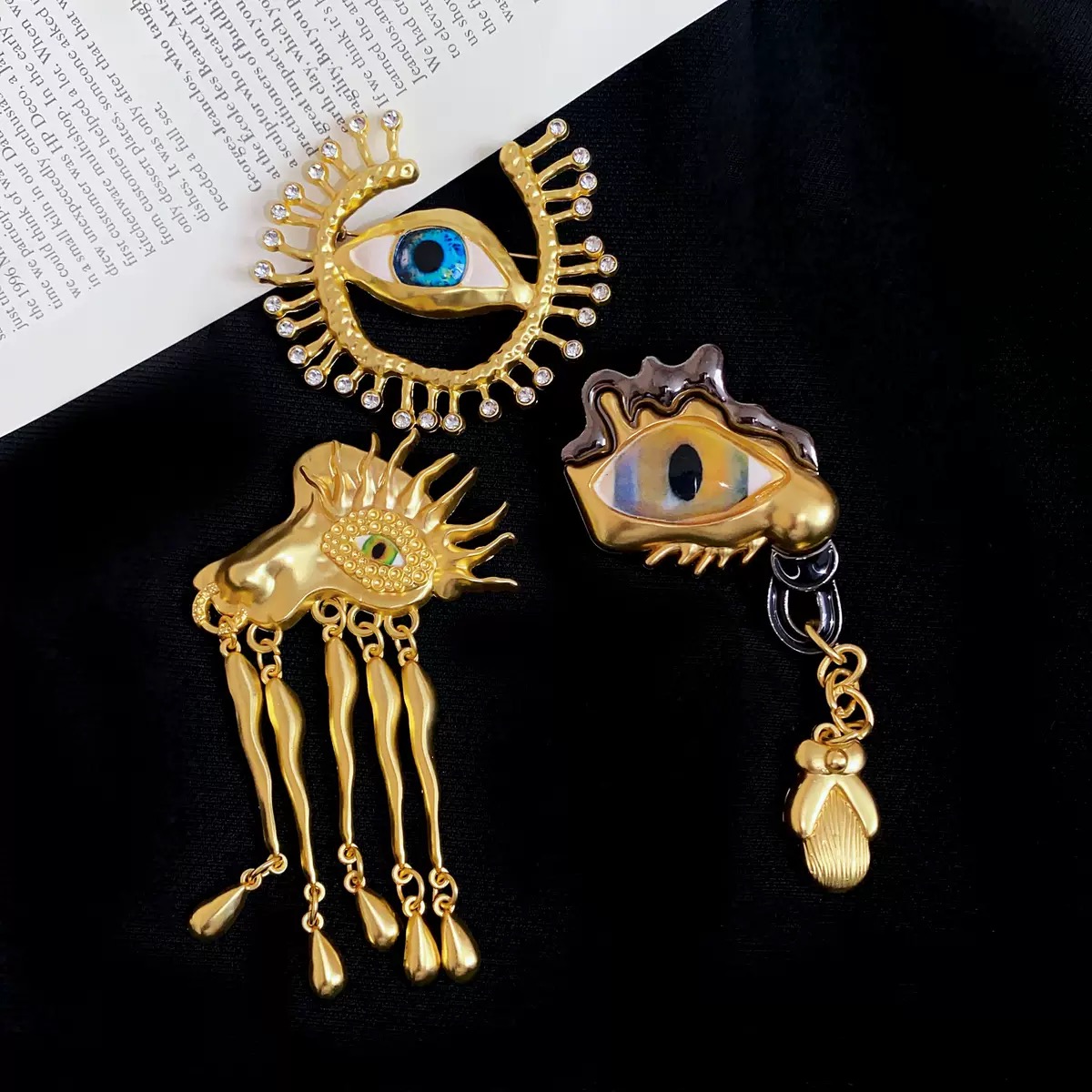 Vintage Big-eyed Badge Cosplay – Vintage Collectible Pins recenzja i cena