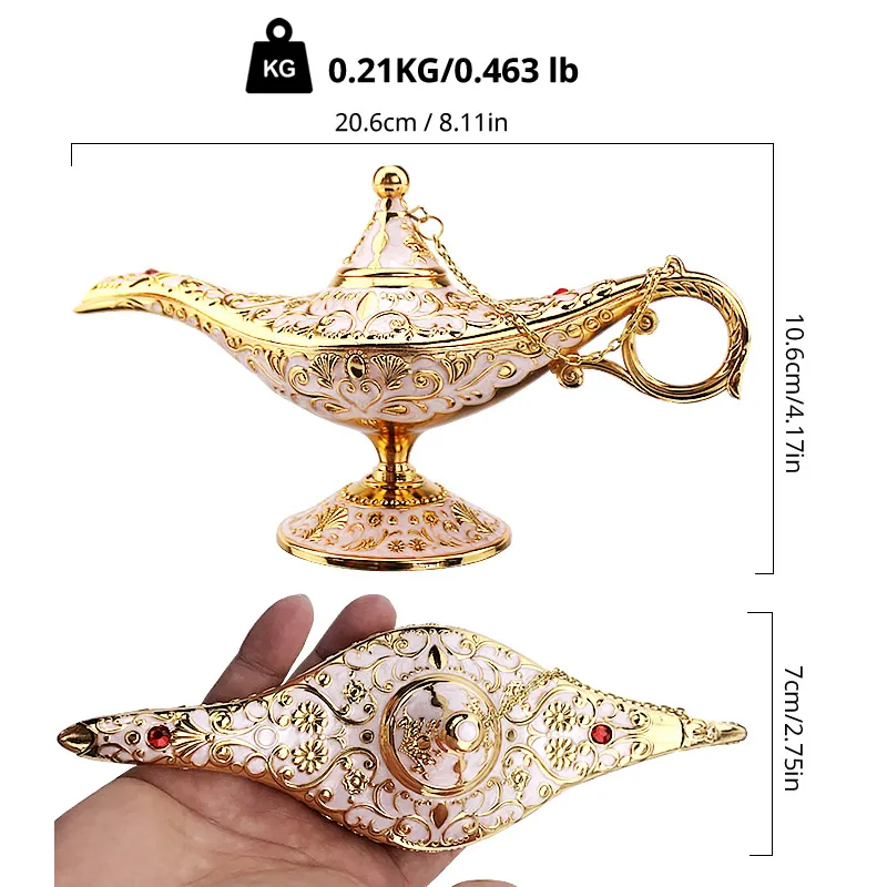 22cm Ornament Aladdin-Lamp Col – Collectible Vintage Lamps recenzja i cena