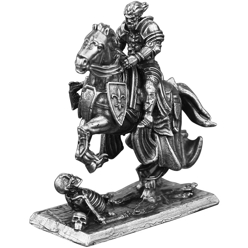 Vintage Knight Metal Figurines – Vintage Collectible Christmas Ornaments recenzja i cena