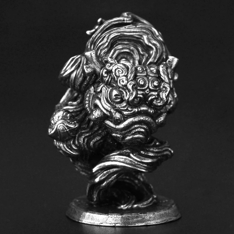White Copper Chinese Lion Warg – Vintage Collectible Christmas Ornaments recenzja i cena