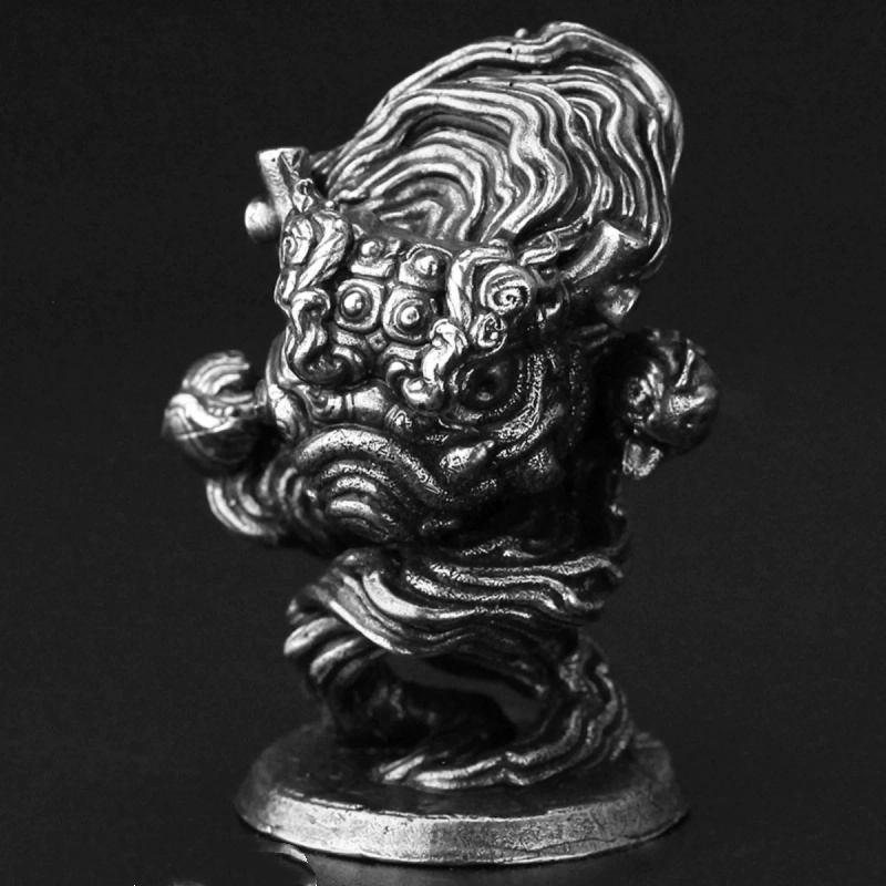 White Copper Chinese Lion Warg – Vintage Collectible Christmas Ornaments recenzja i cena